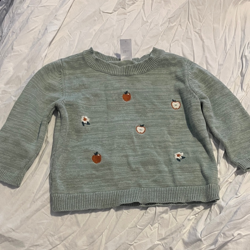 Carter's Sage Green Knit Sweater